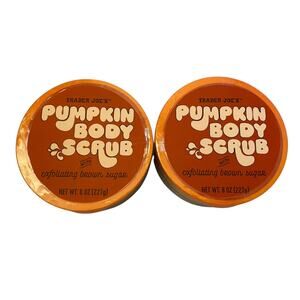 Trader Joe’s Pumpkin Body Scrub 8 oz Each Limited Edition Seasonal 🎃- 2 pack